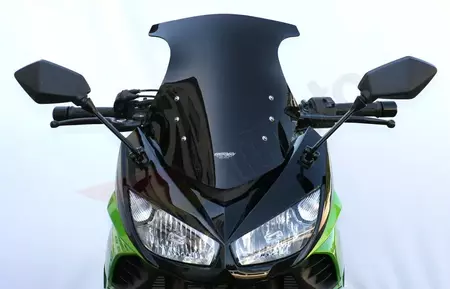 MRA motociklo priekinis stiklas Kawasaki Z 1000 11-19 tipas TM juodas - 4025066131099