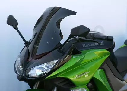 Vjetrobransko staklo za motocikl MRA Kawasaki Z 1000 11-19, tip TM, crno-2