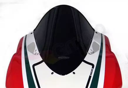 MRA предно стъкло за мотоциклет Ducati 899 13-15 1199 Panigale 12-15 type R черно - 4025066132867