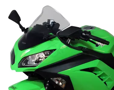MRA motociklo priekinis stiklas Kawasaki ZX300 Ninja 13-17 type R skaidrus - 4025066139132