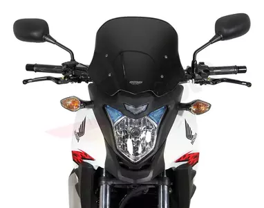 MRA vindruta för motorcykel Honda CB 500X 13-15 typ T svart - 4025066139644