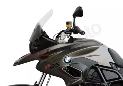 MRA motociklo priekinis stiklas BMW F 700 13-17 T tipo skaidrus-2