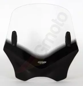 Univerzalno vetrobransko steklo za motorna kolesa brez oklepov MRA tip VFSC transparentno - 4025066140350