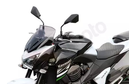 Vjetrobransko staklo motocikla MRA Kawasaki Z 800 13-16 tip S, zatamnjeno - 4025066140459