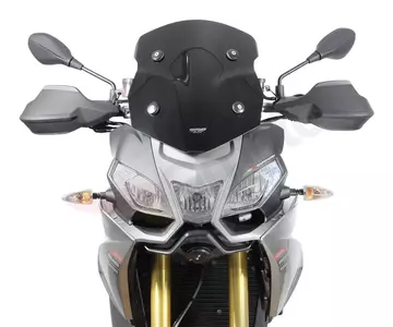 MRA motociklo priekinis stiklas Aprilia Caponord 1200 13-16 tipas TM juodas - 4025066143078