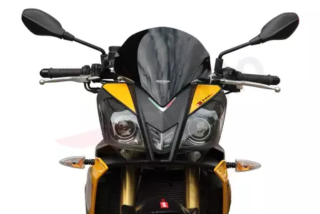 MRA Aprilia Tuono 11-14 motorfiets windscherm SPM type zwart - 4025066143429