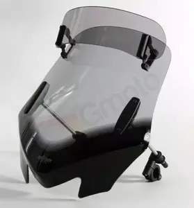 Univerzálne čelné sklo pre motocykle bez kapotáže MRA typ VFVTZ tónované-2