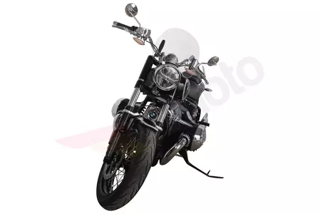 Universal vindruta för motorcyklar utan kåpor MRA typ RO transparent - 4025066144266