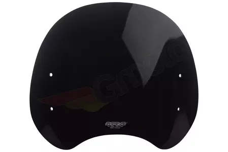 Univerzální čelní sklo pro motocykly bez kapotáže MRA typ RO černé-4
