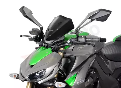 MRA vindruta för motorcykel Kawasaki Z 1000 14-16 typ NS svart-2