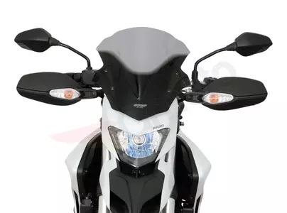 MRA čelné sklo na motorku Ducati Hyperstrada 821 13-15 939 16-18 typ R transparentné - 4025066145461