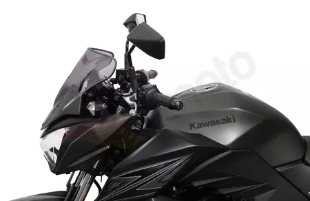 MRA čelné sklo na motorku Kawasaki Z250 13-16 Z300 15-16 typ R čierne-3