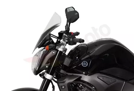 Parabrezza moto MRA Yamaha FZ1 Fazer 06-15 tipo NTM trasparente-3