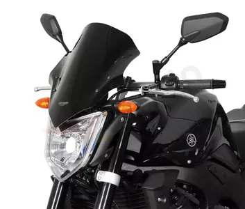 MRA čelní sklo na motocykl Yamaha FZ1 Fazer 06-15 typ NTM černé-2