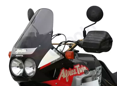 MRA čelné sklo na motorku Honda XRV 750 Africa Twin 90-92 typ O čierne-2