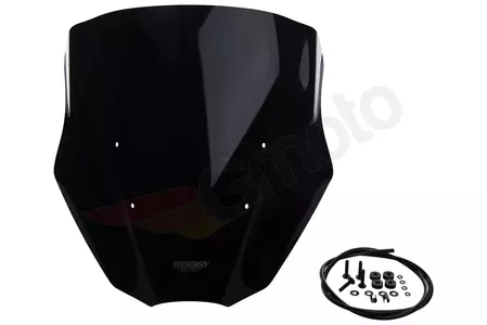 MRA čelní sklo na motorku Honda VFR 800X Crossrunner 15-16 typ T černé - 4025066151592