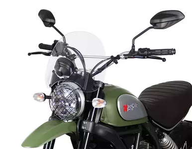 Para-brisas MRA para motociclos Ducati Scrambler 800 15-18 tipo NT colorido-3