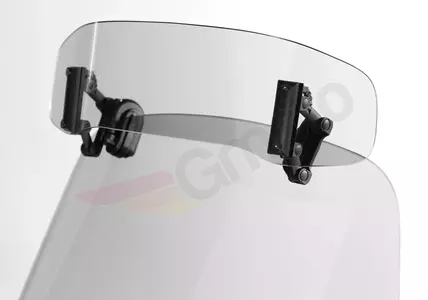 Deflector para motociclos MRA universal 30x19 tipo VSA transparente - 4025066155033