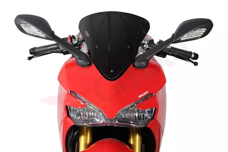 MRA motociklo priekinis stiklas Ducati Supersport 939 17-21 type O black - 4025066162000