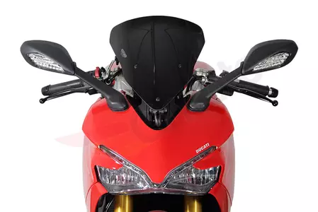 MRA motociklo priekinis stiklas Ducati Supersport 939 17-21 tipas SM juodas - 4025066162031
