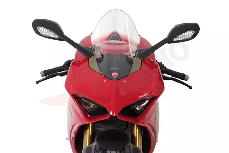 Parabrezza moto MRA Ducati Panigale V2 V4 18-21 tipo R trasparente-8