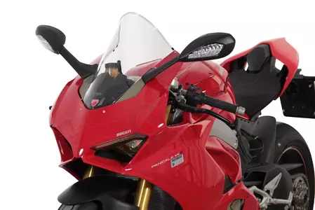 Parabrezza moto MRA Ducati Panigale V2 V4 18-21 tipo R trasparente-9