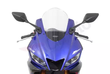 Szyba motocyklowa MRA Yamaha YZF R3 19-21 typ R przeźroczysta - 4025066165636