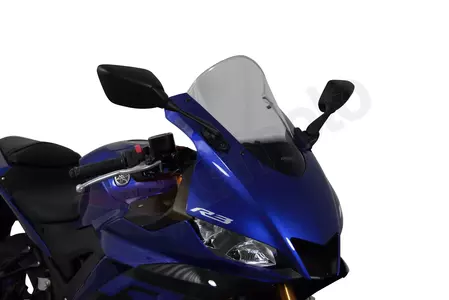 Parabrezza moto MRA Yamaha YZF R3 19-21 tipo R trasparente-2