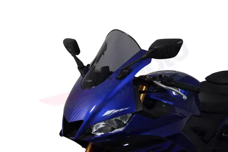 Čelní sklo motocyklu MRA Yamaha YZF R3 19-21 typ R černé - 4025066165650