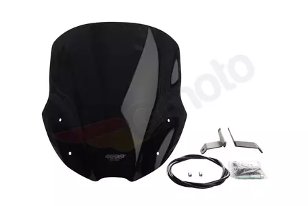 MRA motorkerékpár szélvédő Kawasaki Vulcan 2015-től típus NTM fekete - 4025066167098