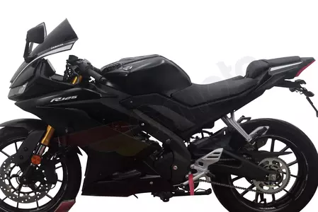 Para-brisas para motociclos MRA Yamaha YZF R125 19-20 tipo R preto-3