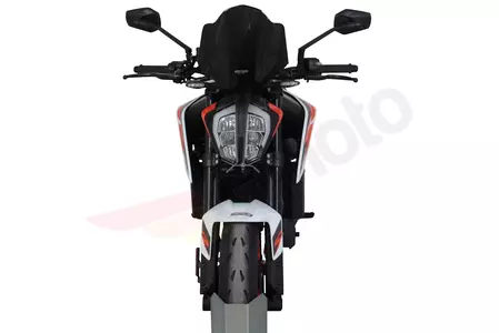 Čelní sklo na motocykl MRA typ NRM černé - 4025066170708