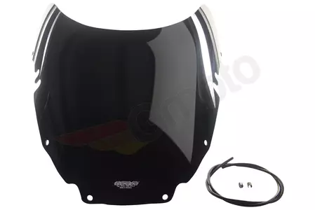 Vetrobransko steklo za motorno kolo MRA Suzuki GSX-R 1100W 95-97 tip S črno - 4025066238590