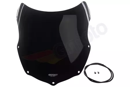 Čelní sklo motocyklu MRA Suzuki GSX-R 600 750 96-97 typ S černé - 4025066242498