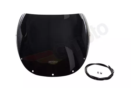Vetrobransko steklo za motorno kolo MRA Suzuki GS 1000S 79-80 tip S črno - 4025066249848
