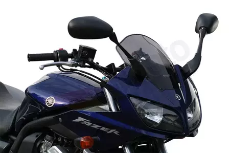 Vjetrobransko staklo motocikla MRA Yamaha FZS 1000 Fazer 01-05 tip O crno - 4025066372997