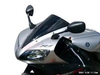 Motorfiets windscherm MRA Yamaha YZF R1 02-03 type O rood - 4025066374908