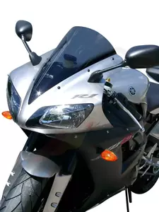 Čelní sklo motocyklu MRA Yamaha YZF R1 02-03 typ R černé-6