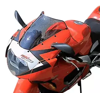 Motorkerékpár szélvédő MRA Aprilia RSV 1000 01-03 típus S fekete - 4025066433599