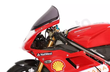 MRA motociklo priekinis stiklas Ducati 748 916 996 998 T tipo skaidrus-3