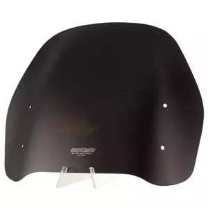 Univerzální čelní sklo pro motocykly bez kapotáže MRA typ RO černé - 4025066946143