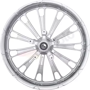 Cerchio in alluminio forgiato da 21 pollici Fuel Coastal Moto argento - 2502-FUL-193-CH