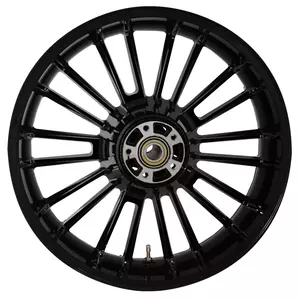 Aliuminio kaltiniai ratlankiai be ABS 18 colių "Atlantic Coastal Moto" juodos spalvos - 3D-ATL185SB