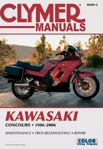 Kawasaki Concours motorkerékpár javítási kézikönyv - M4092