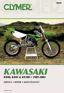 Reparationshandbok Kawasaki KX motorcykel - M4482