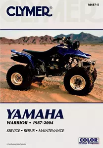 Yamaha Warrior motocykl opravy manuál - M4875