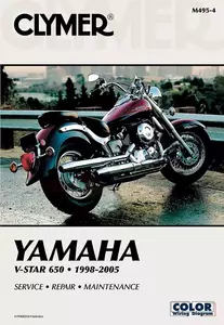 Yamaha V-Star mootorratta remondi käsiraamat - M4957
