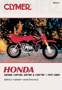 Manual de serviço Clymer para motas Honda XR CRF - M3193