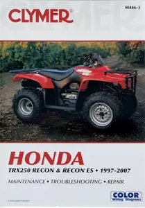 Opravy manuál pre ATV Honda TRX 250 - M4464