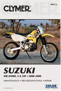 Suzuki DR-Z 400 motocyklů opravy manuál - M4774